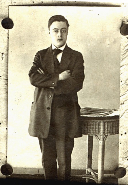Portraitfoto Wilhelm Heckmann 1916