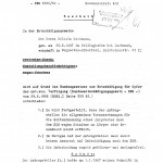 Bescheid des Regierungsbezirkes Arnsberg zum Entschädigungsantrag von Wilhelm Heckmann Seite 1 von 3